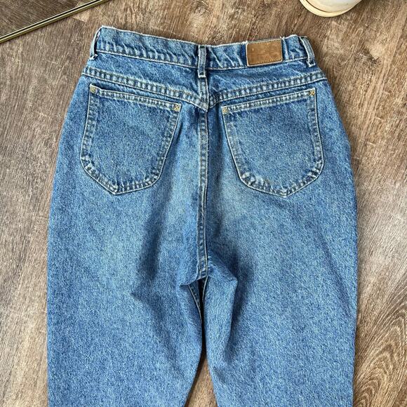 Vintage lee Jeans Double Waist High Waist Tapered Jeans - Picture 7 of 8